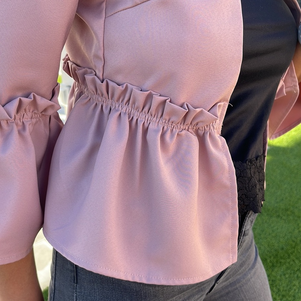 🎀Cropped Jacket 🎀 - Picture 5 of 6